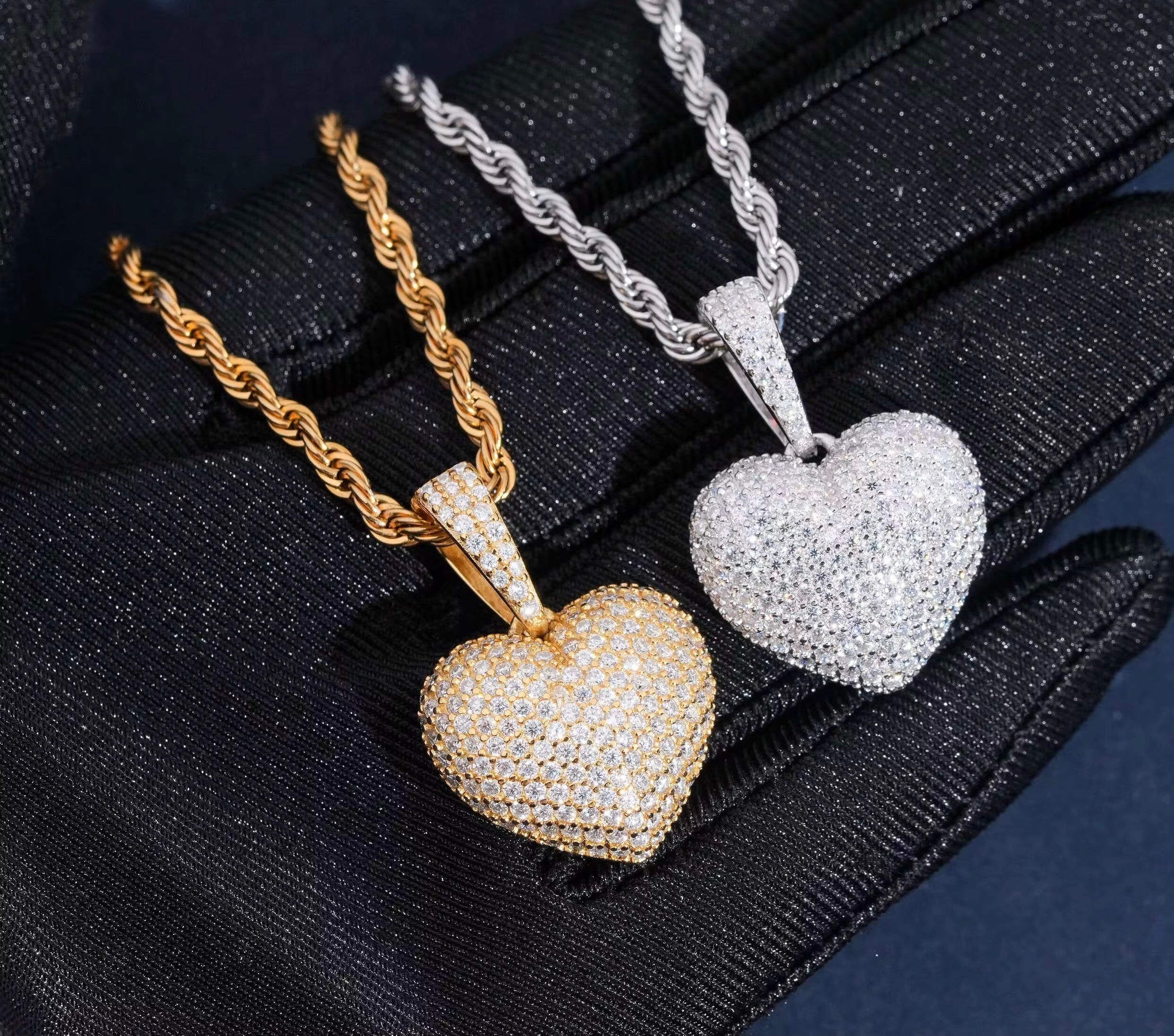 Halo Glow Heart Pendant