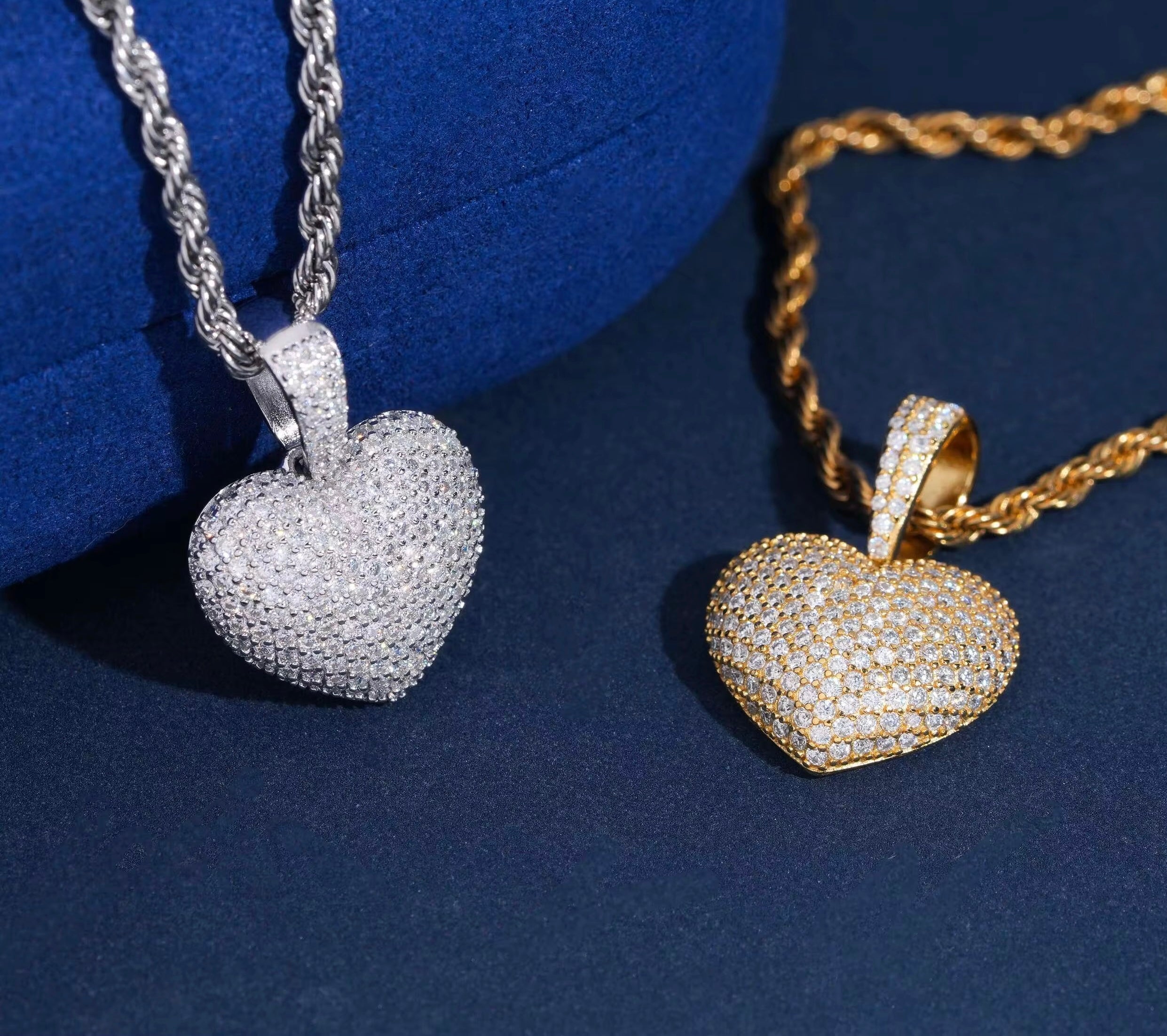 Halo Glow Heart Pendant